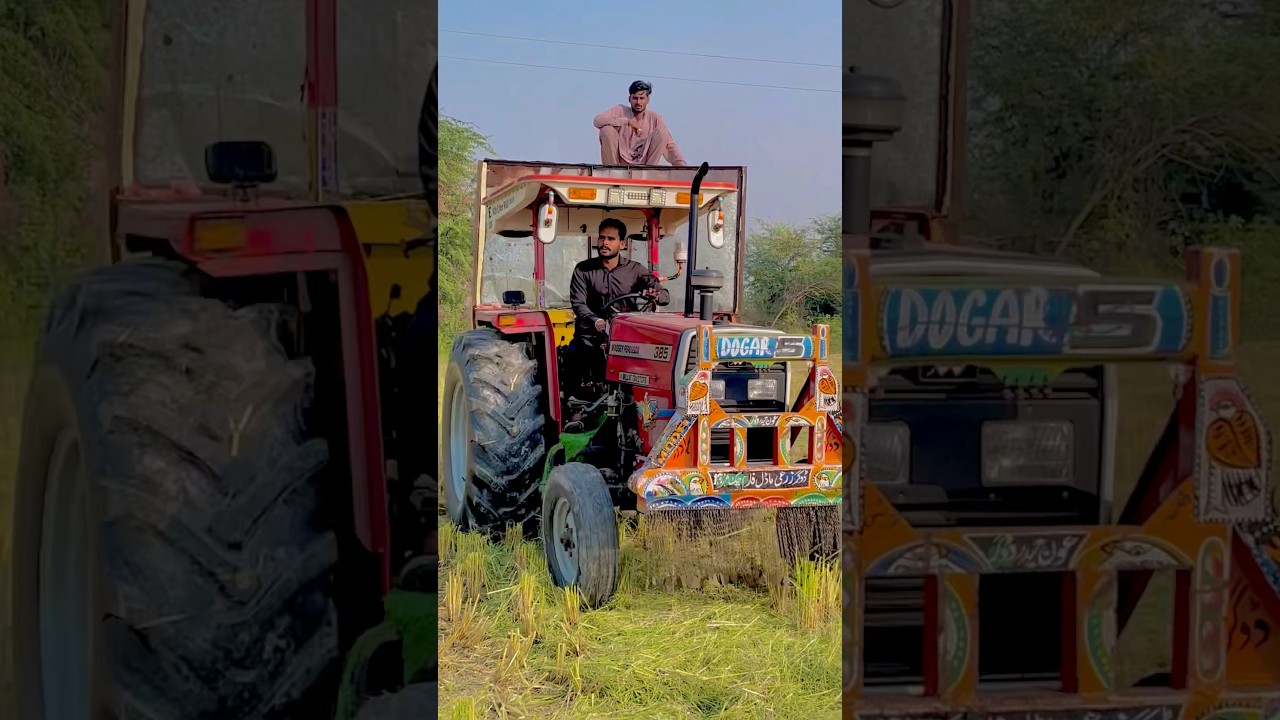 Gaon Ka Sher Tractor 385 😎 | Trolley Full Load Test