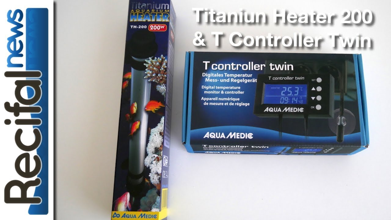 Titaniun Heater 200 et T Controller Twin en présentation