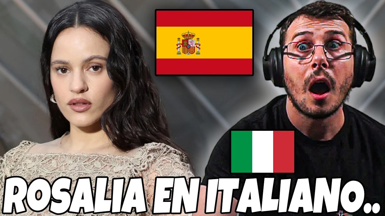 Italiano reacciona a ROSALÍA – Mio Cristo Piange Diamanti 🇮🇹🔥