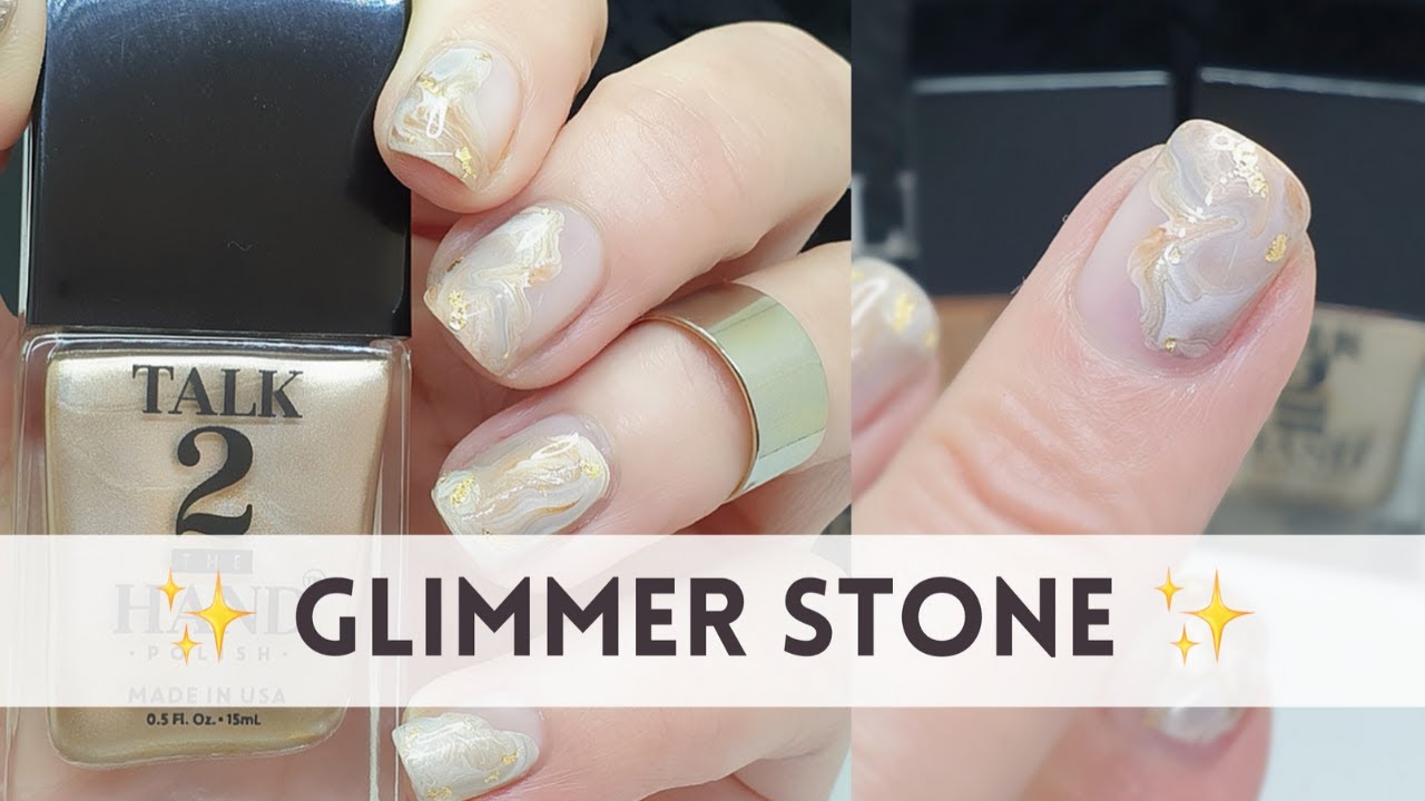 GLIMMER STONE ✨ | NAIL ART TUTORIAL