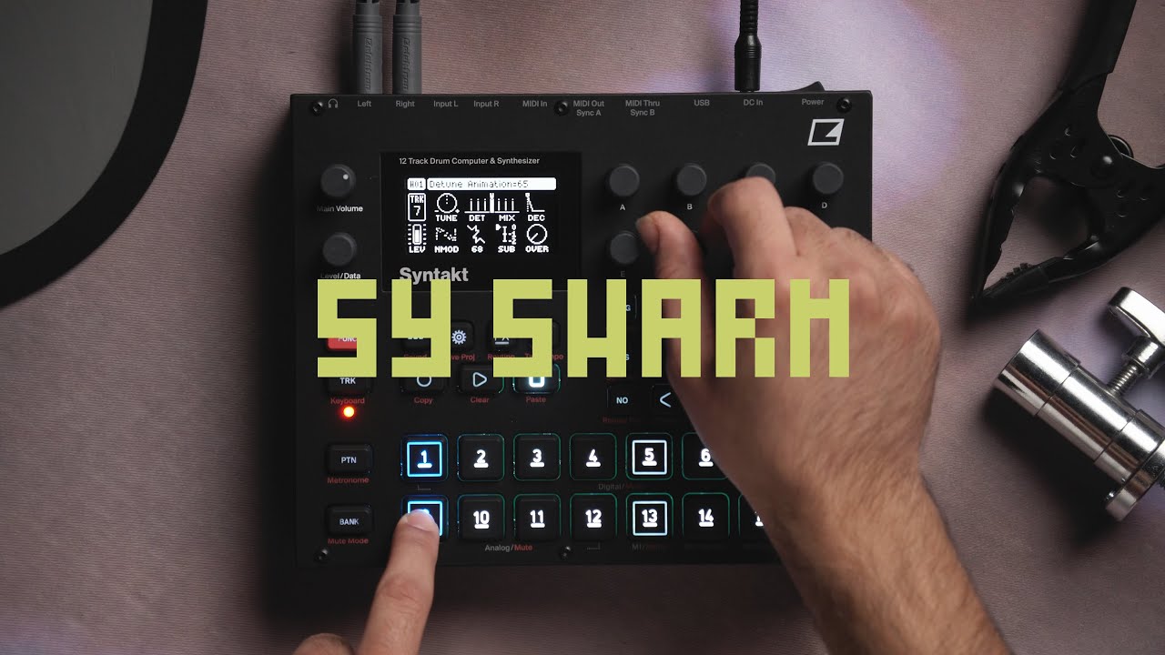 Обзор машины Syntakt SY Swarm // Создание патча с нуля с использованием обновления Syntakt 1.20