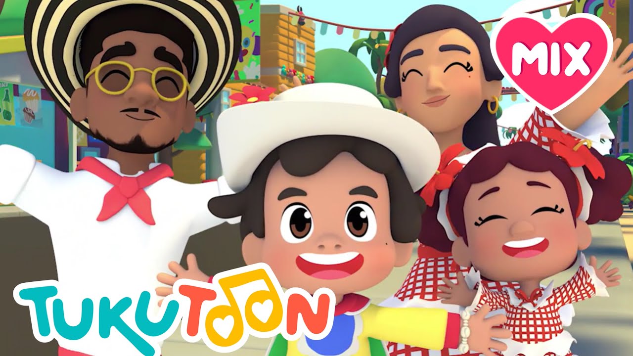 &iexcl;MIX CARNAVALERO! 🎉💖👧🏾  #TukuToon 🥁 #CancionesParaNi&ntilde;os 🌈🎶