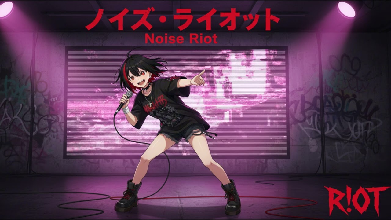 This ROCK QUEEN will shatter your world! |⚡R!OT - ノイズ・ライオット (Noise Riot) | Alt Rock × Shoegaze