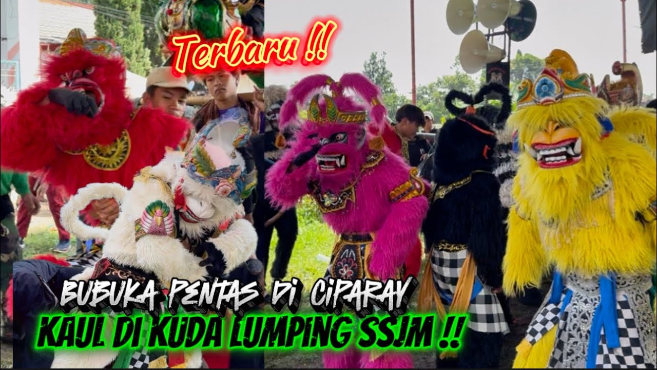 BANYAK SERU GUYSSS ‼️ BUBUKA TERBARU DI CIPARAY - KUDA LUMPING SSJM ( SINAR SALUYU JAYA MUDA )