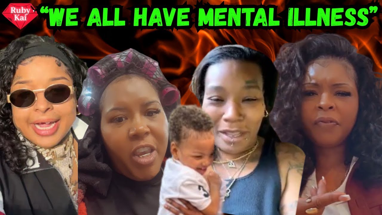 🫢Chrisean Sister Tessa Pop Off & SPILLS FAMILY TEA ‼️😲Tessa & Chyna PICKING UP Chrisean Jr‼️