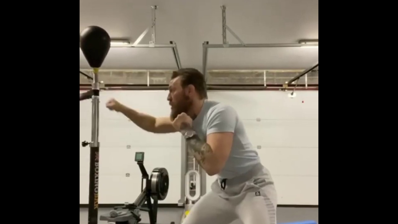 #McGregor 🇮🇪☘️ Home training on the Boxingbar (The Choice of champions)