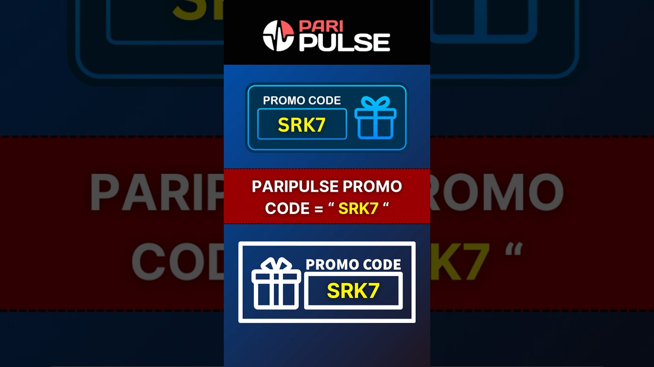 Paripulse promo code : SRK7    paripulse bonus code : SRK7