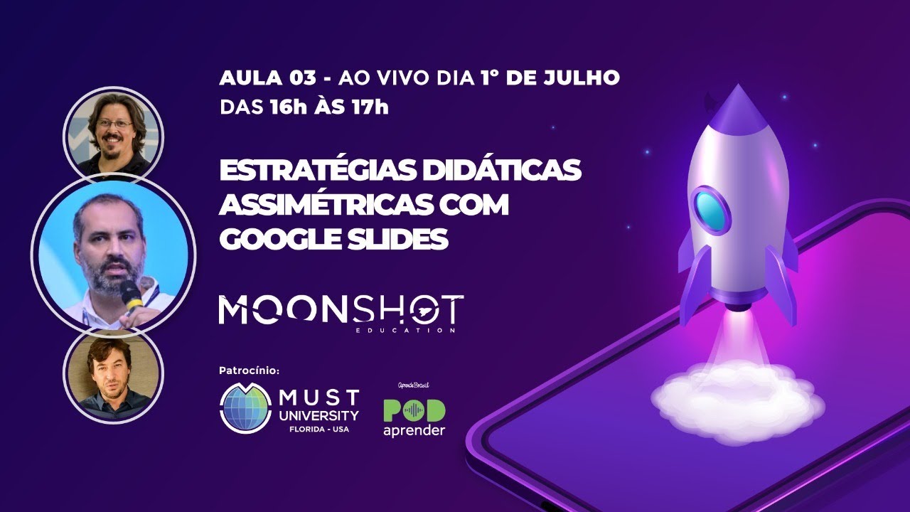 Aula 03 | Curso Expert em Ensino Remoto 3 | Estratégias Didáticas Assimétricas com o Google Slides