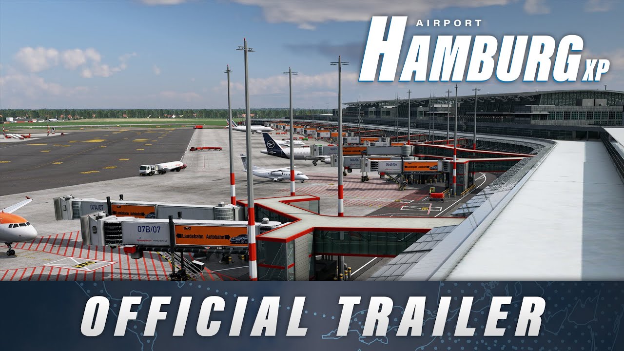 Aerosoft Airport Hamburg for X-Plane 12 | Official Trailer