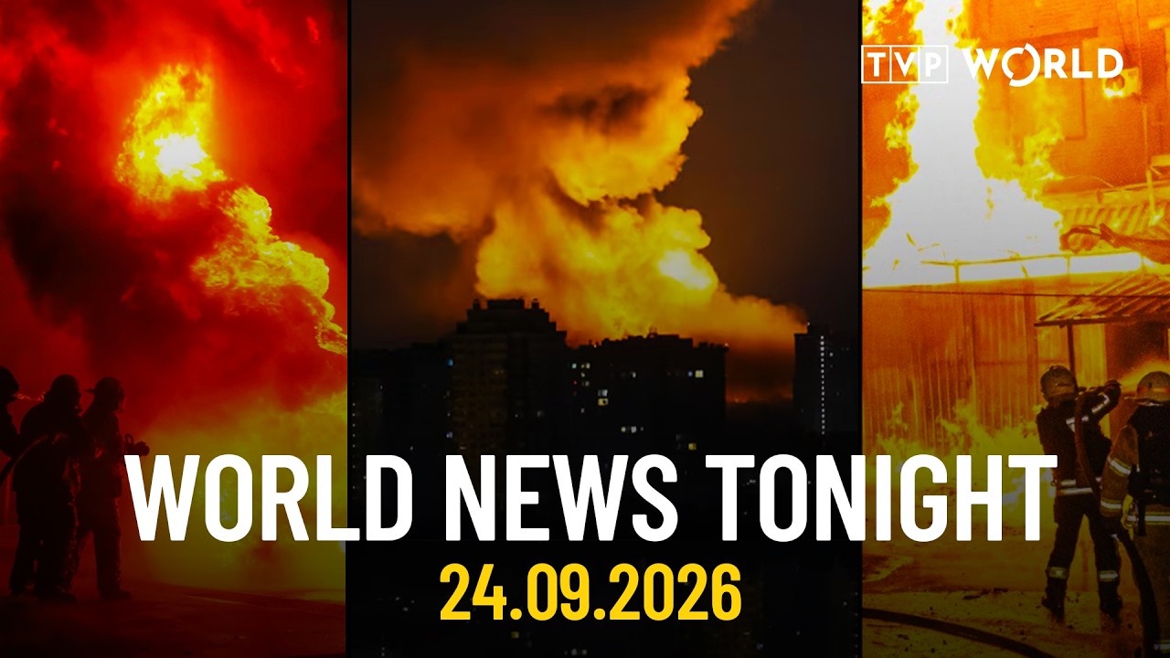 Russian strikes kill 16 as Ukraine faces new wave of attacks | World News Tonight