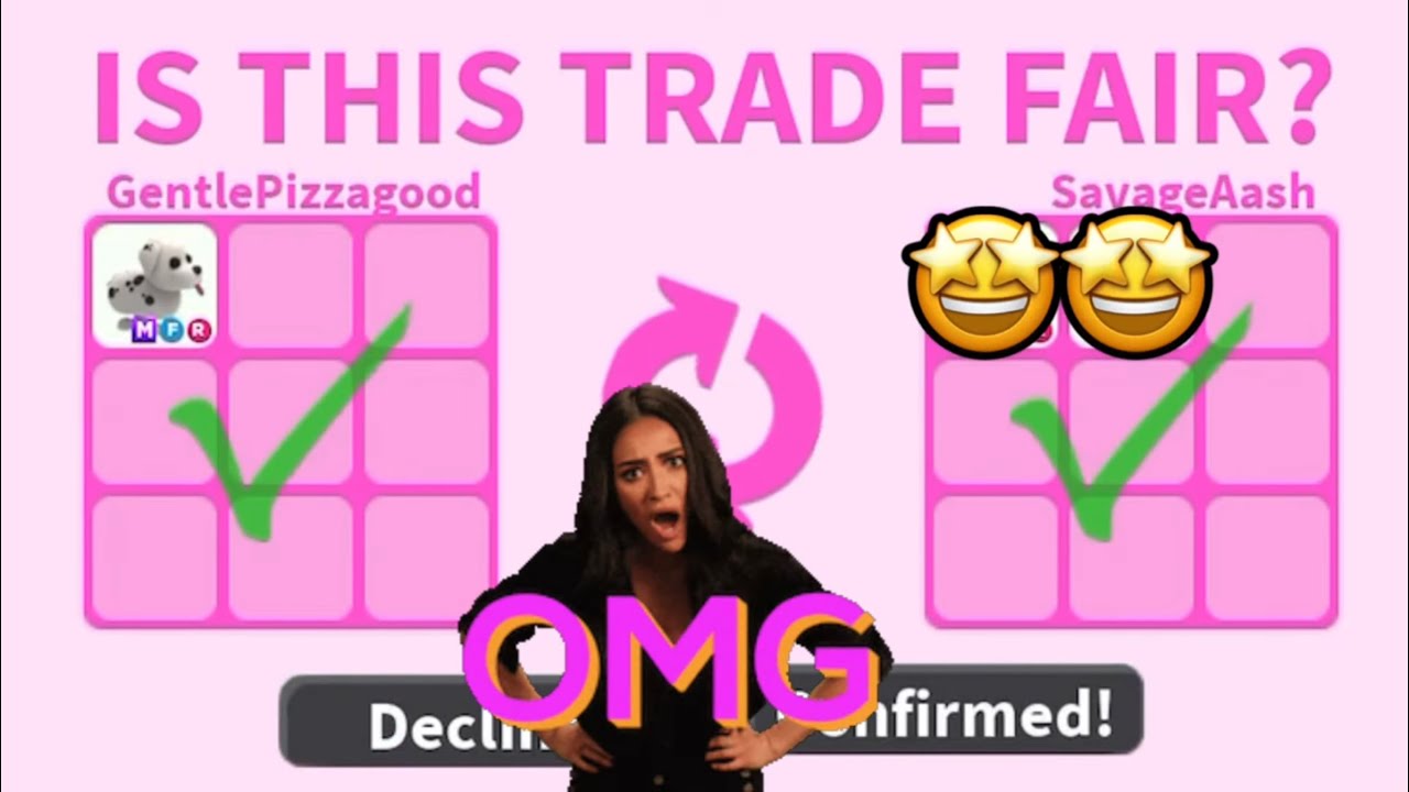 An incredibly long video of me trading in Roblox adopt me! I can’t believe I traded my Dalmatian!