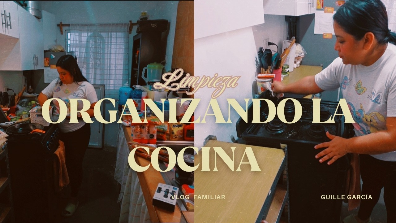 ACOMODANDO LA DESPENSA Y LIMPIEZA DE COCINA