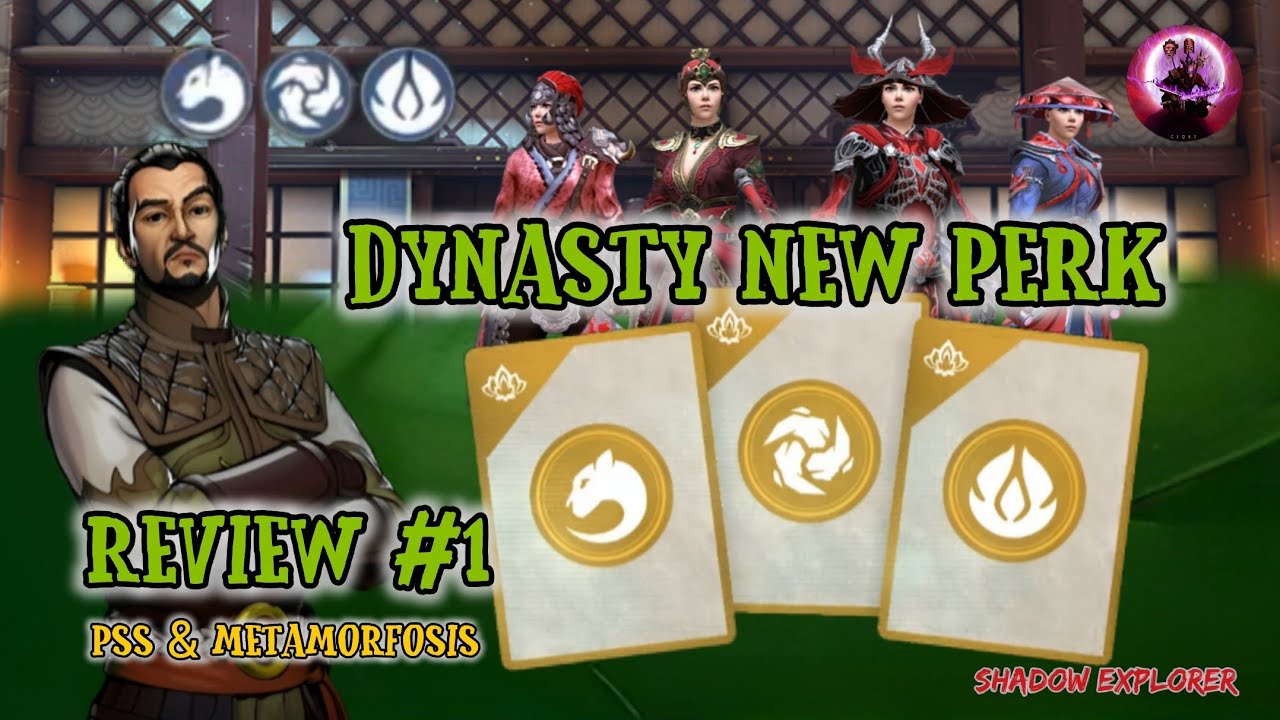 Review NEW PERK DYNASTY | new perk dynasty review, how to access new perk | shadow fight 3 | sf3