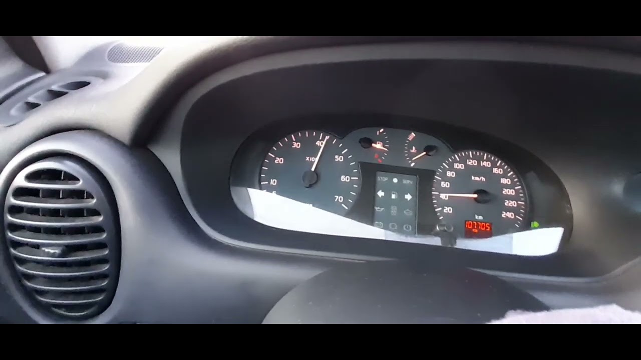 Renault Megane 1 acceleration 0-100km/h