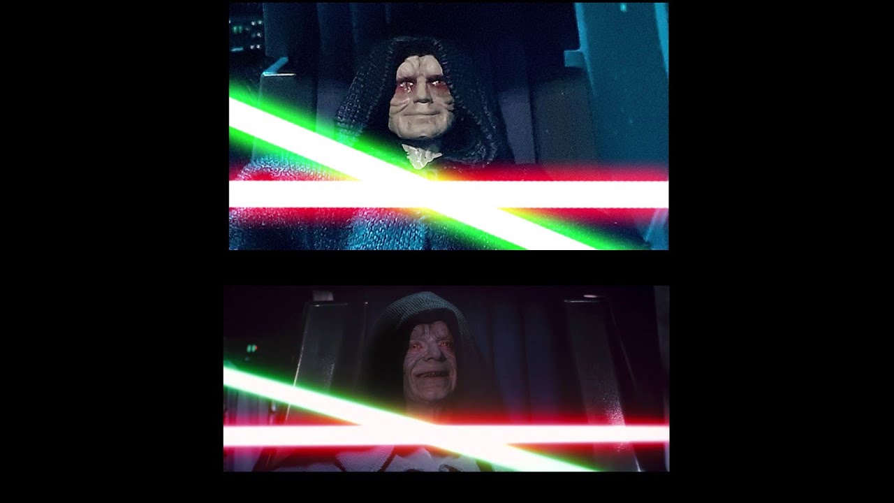 Luke vs Vader the beginning Comparision