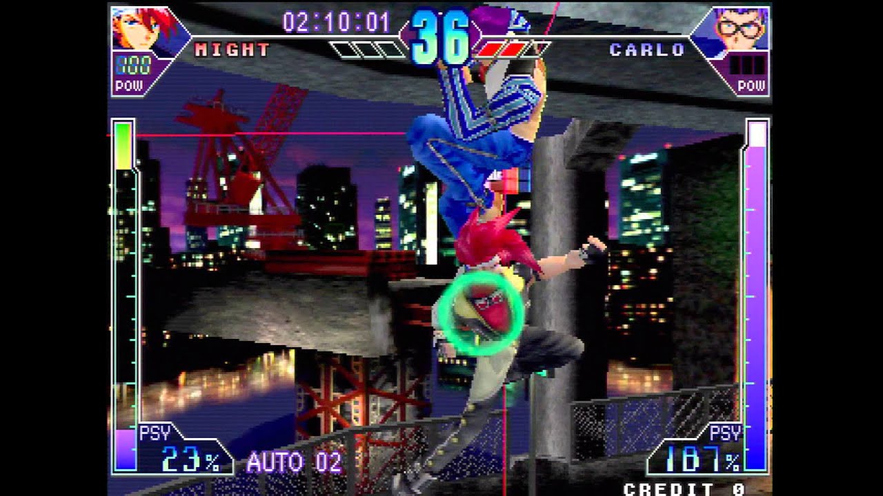 Psychic Force 2012 - [Arcade, Taito] Short gameplay (1997)