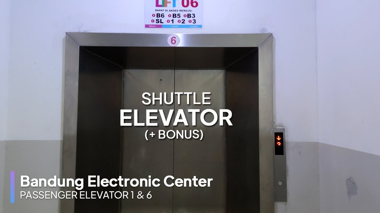 Mitsubishi Traction Elevators - Bandung Electronic Center (Lift 1 & 6)
