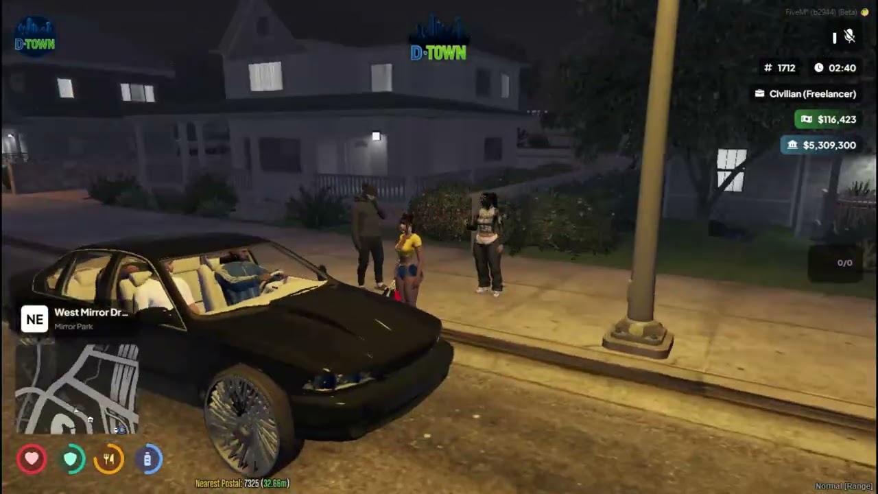 When Big X The Plug Pulled Up in D-Town RP 😳🔥 Turns Out He’s Cool AF