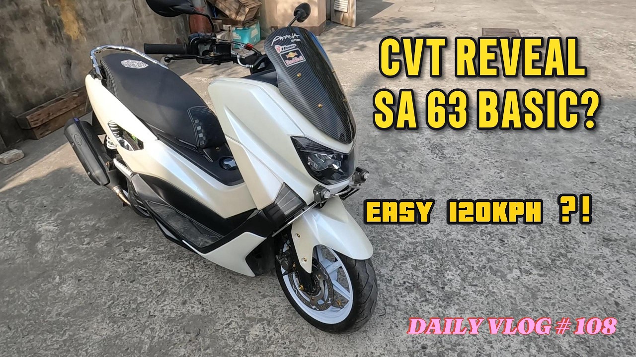 ANG LAKAS NMAX V1 63 BASIC CVT CLEANING