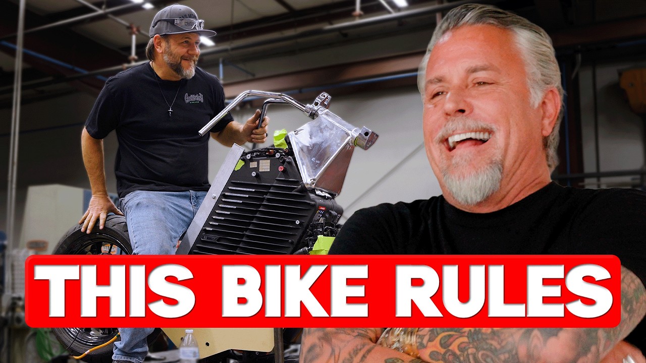 Mama Tried Isn't Ready For Gas Monkey's Killer 70s EV Chopper