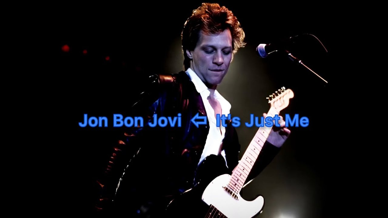 Jon Bon Jovi - It's Just Me (Live In London, 1997)