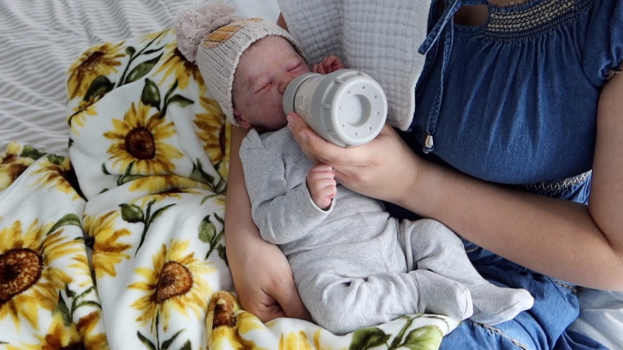 Reborn Baby Afternoon Routine For Newborn Fisher (Autumn Edition) Reborn Doll Roleplay