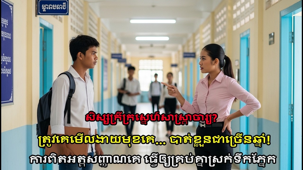 ក្រីក្រស្នេហ៍សាស្ត្រាចារ្យស្រី ត្រូវគេជេរប្រមាថ! ឆ្នាំក្រោយអត្តសញ្ញាណពិតគេ ធ្វើឲ្យគ្រប់គ្នាឱនក្បាល