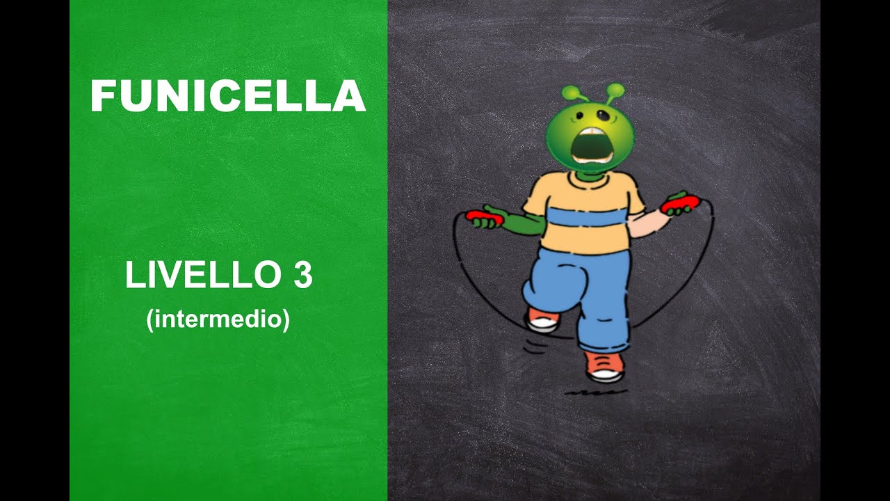La funicella, quella trappola pazzesca! Livello 3, INTERMEDIO - Didattica a distanza
