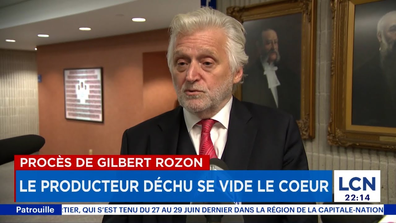 «Ma vie est finie»: Gilbert Rozon se vide le cœur