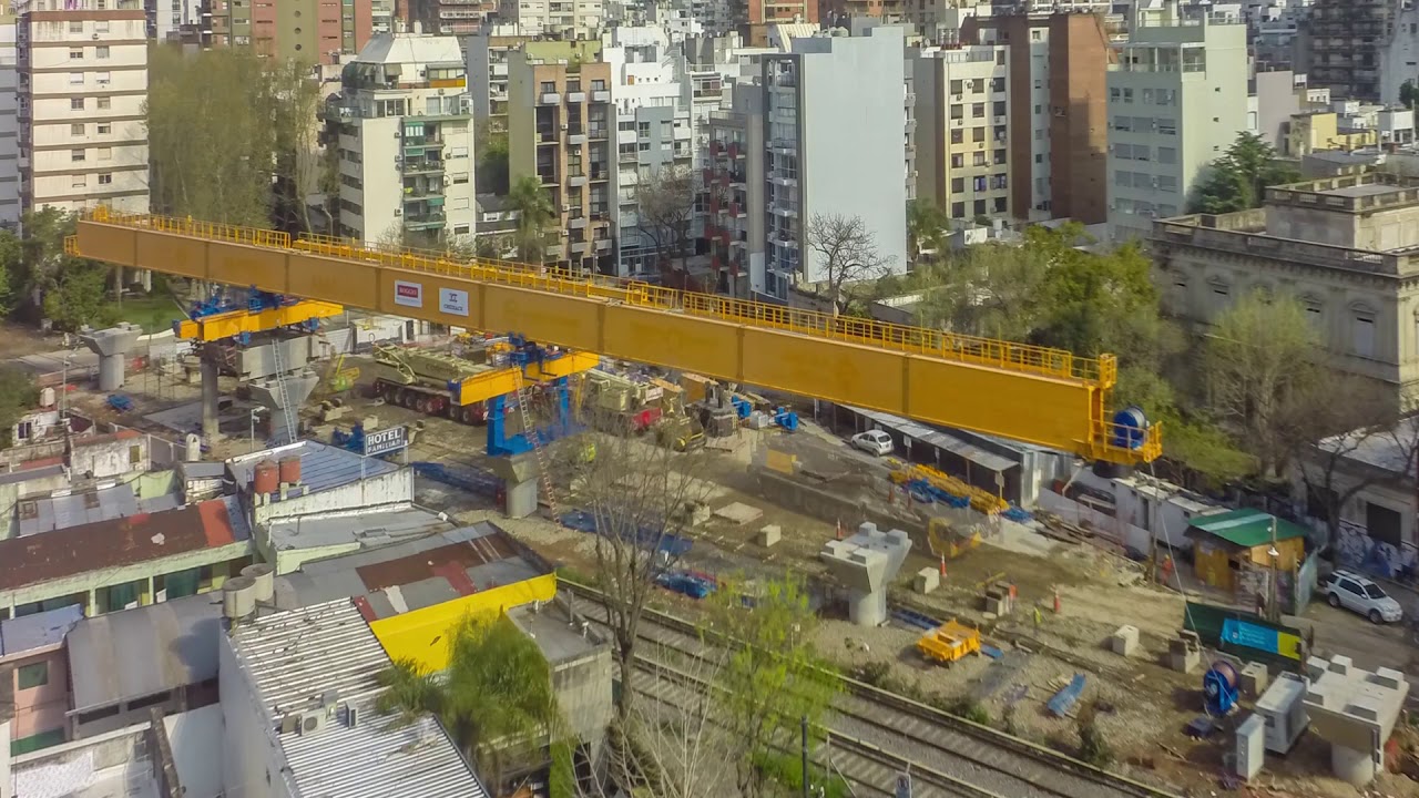 Deal - Viga lanzadora Viaducto Mitre I Timelapse