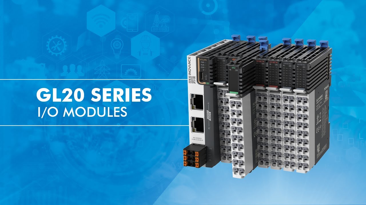 GL20 Series I/O Modules for Easy PLC | Inovance | Industrial Automation #industrialautomation #plc