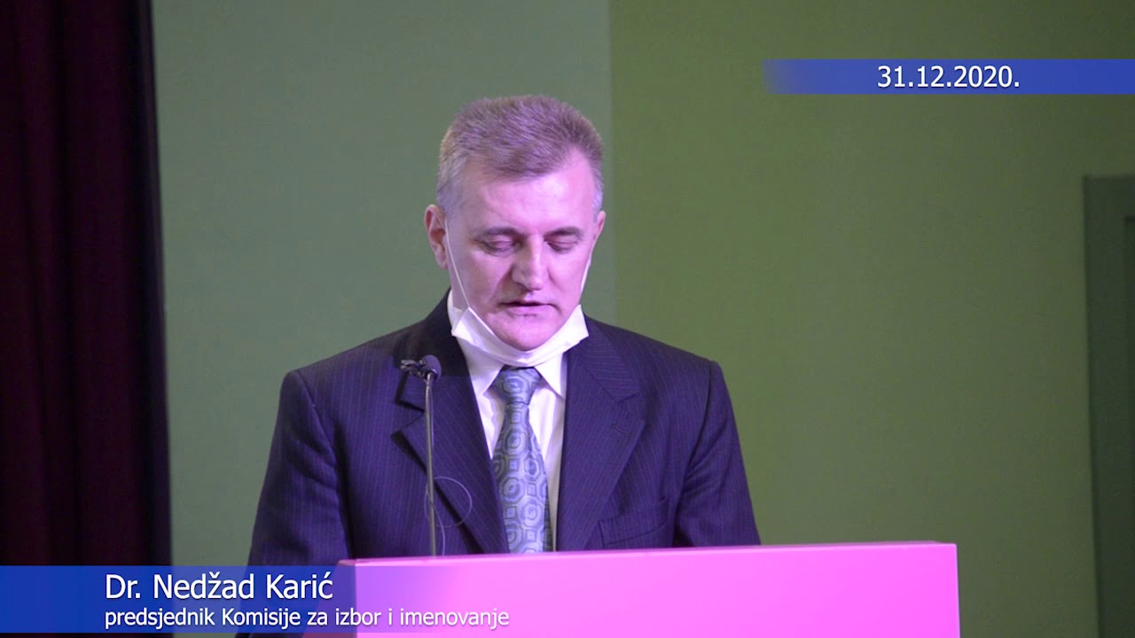 Konstituirajuća sjednica Općinskog vijeća Hadžići. 31.12.2020.