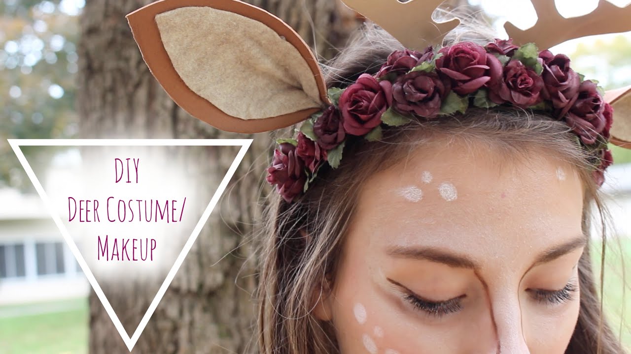 Last minute DIY Deer Costume