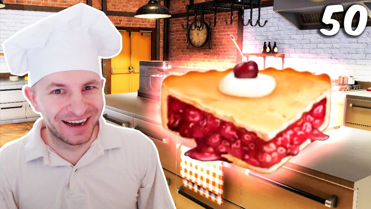 Ниламоп приготовил в игре Вишнёвый пирог – Cooking Simulator - Cakes and Cookies [50]