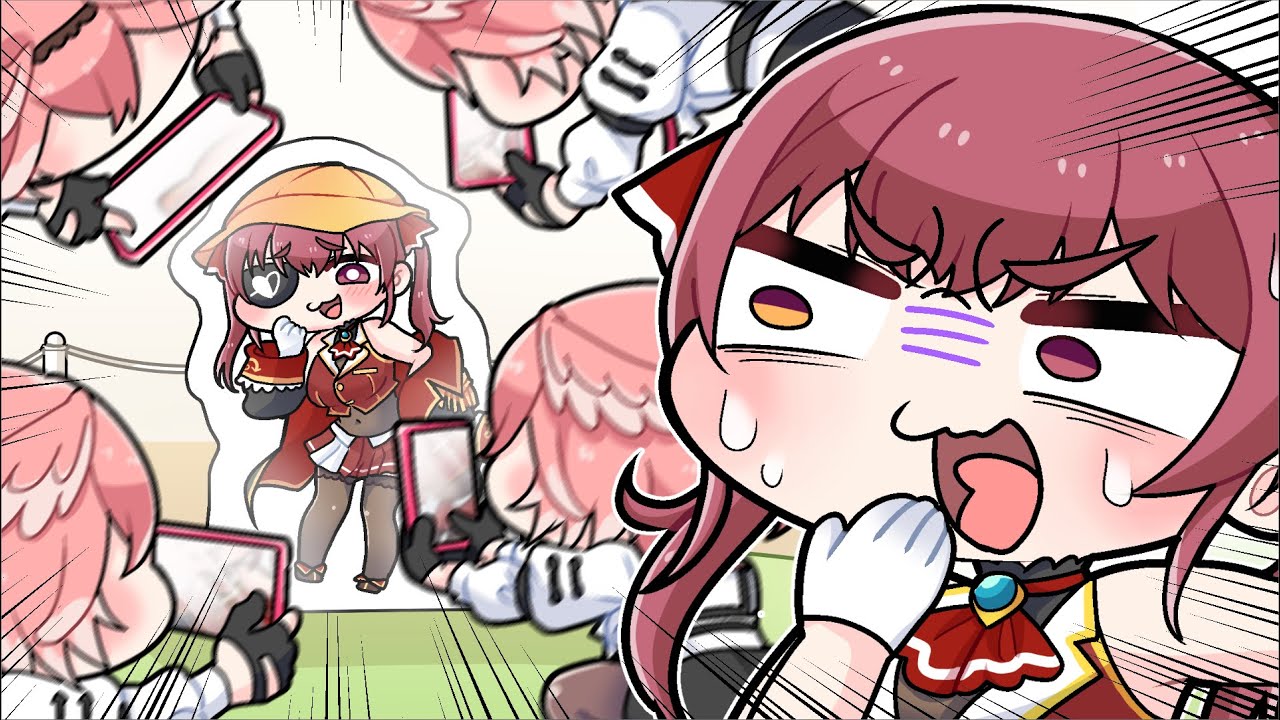 Takane Lui became Marine’s fan at EXPO【Komainu/clip/hololive】
