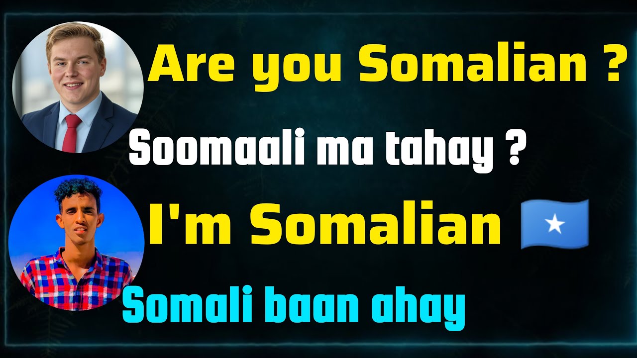 Conversation At The Airport ✈️ || English - Somali Conversation @Somali Language Translation