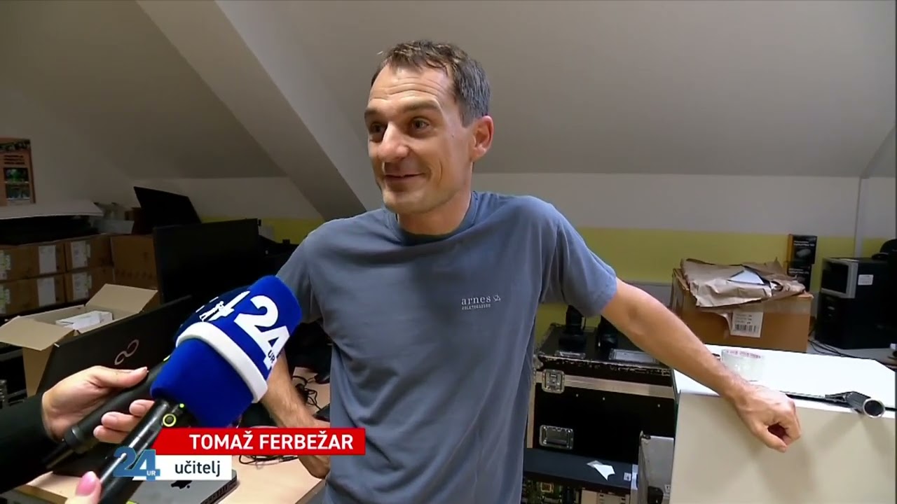24UR | Dvorana Leona Štuklja pod vodo, na OŠ Drska pouk odpade | POP TV