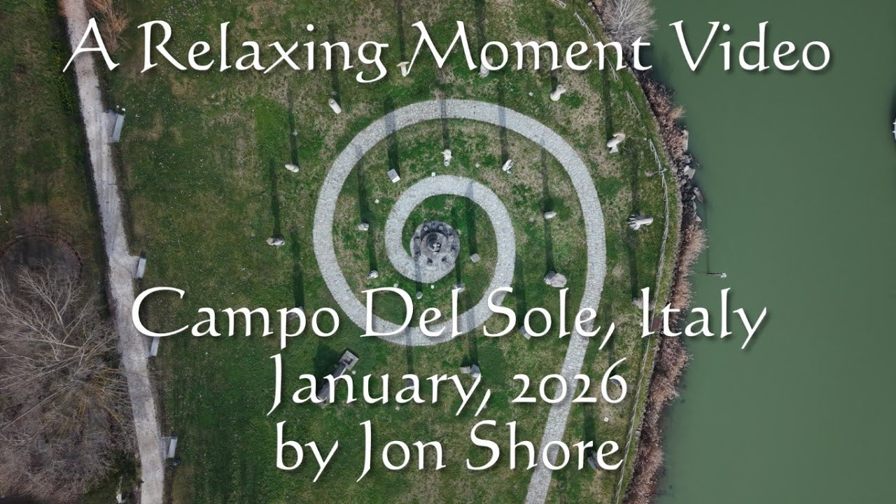A Relaxing Moment Video of Campo Del Sole, Lake Trasimeno, Italy in January 2026 by Jon Shore