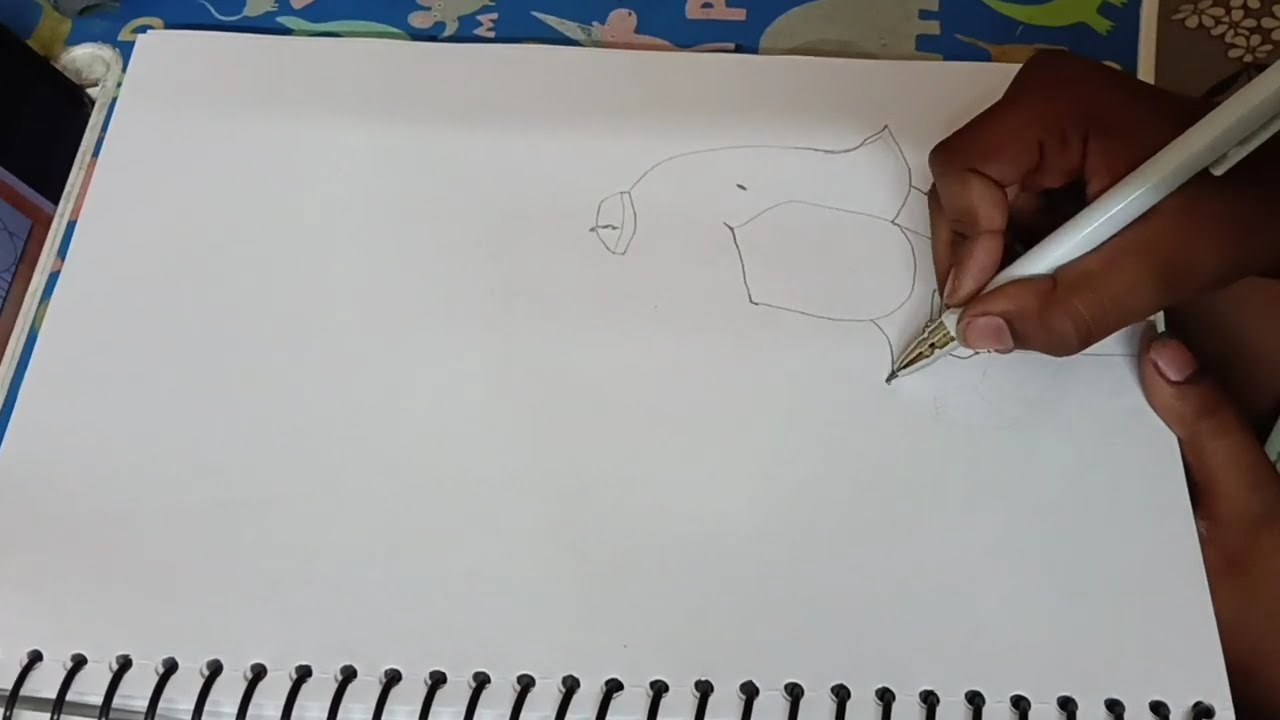 Krishna Ji Drawing 
