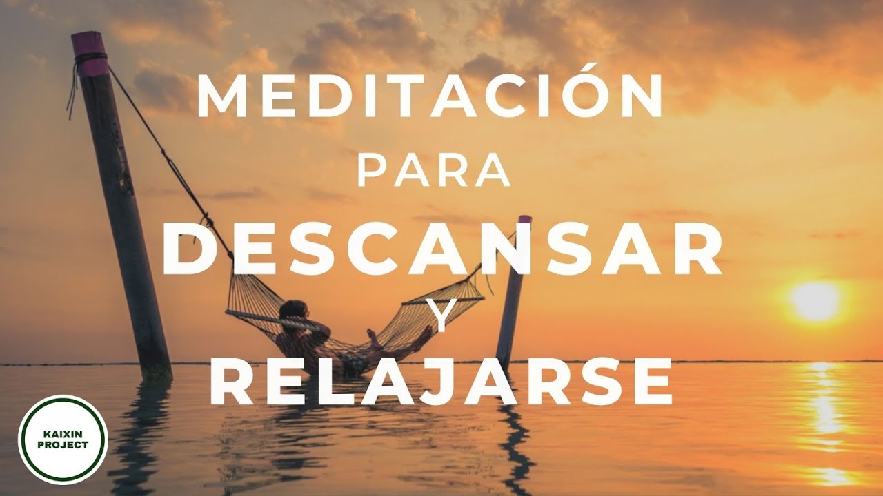 MEDITACION para RELAJARSE y DESCANSAR🌙Acabar el día y Dormir profundamente😴 MINDFULNESS por la NOCHE