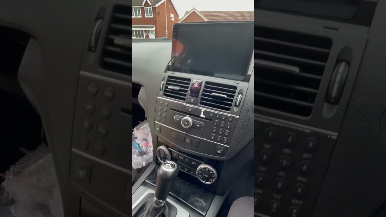 Mercedes W204 Upgrade 1 Installed