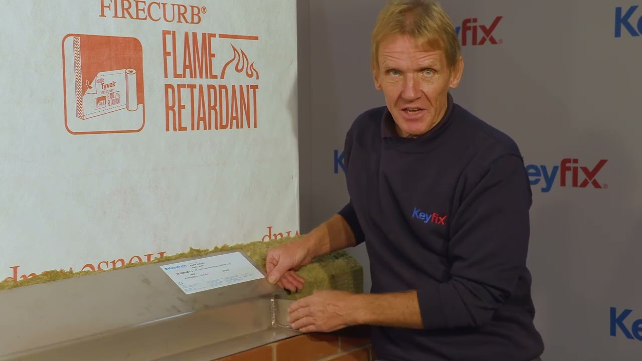 How to install Keyfix Non-Combustible Cavity Tray Lintel