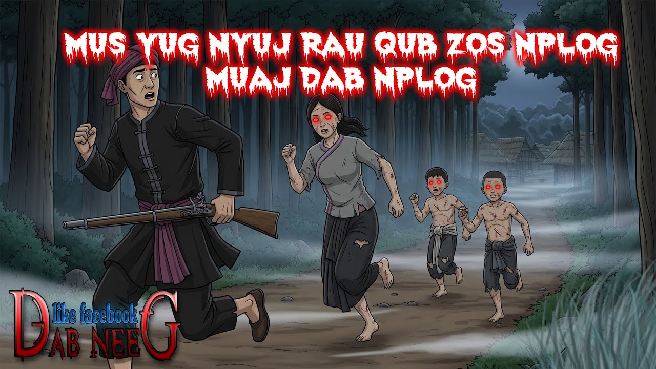 dab neeg 2115 mus yug nyuj rau qub zos nplog muaj dab nplog ไปเลี้ยงวัวหมู่บ้านร้างลาวเก่ามีผีลาว