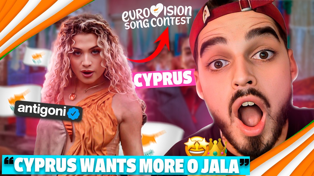 Antigoni - JALLA | Cyprus 🇨🇾 | Official Music Video | #Eurovision2026 SPANISH GUY REACTS
