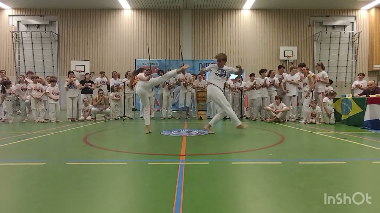 Capoeira Dutch Open 2026 - Corda Laranja, Turquesa, Azul média Juvenil