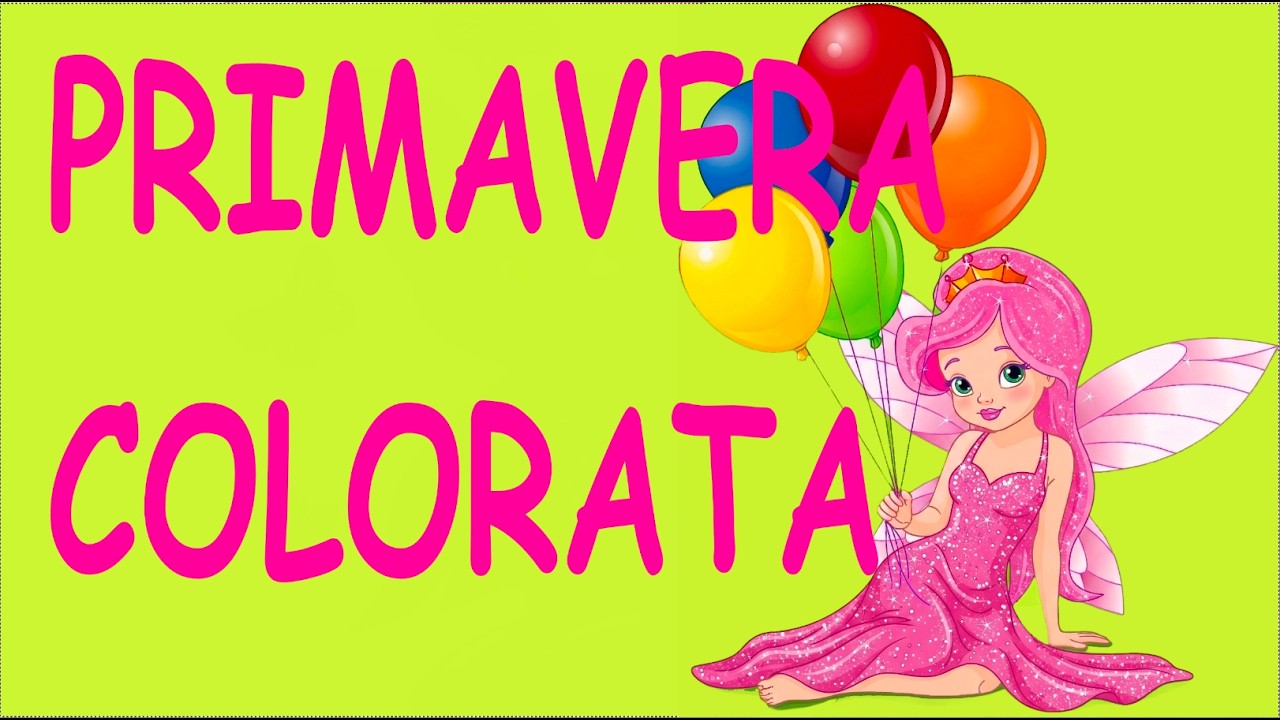 PRIMAVERA- canzone della Primavera- link con testo e attività.