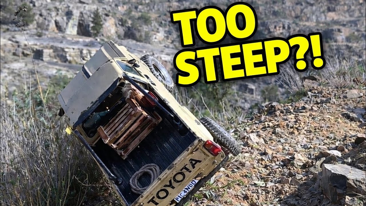 RC4WD TF2 Hilux vs Extreme Rocks: Can They Survive? (Winch Recovery & Rollovers)