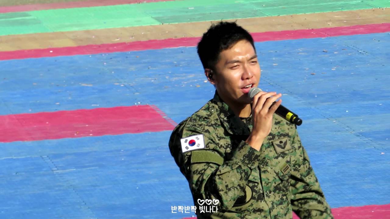 161006 제14회 지상군페스티벌 주공연장(오후) 이승기 - 붉은 노을