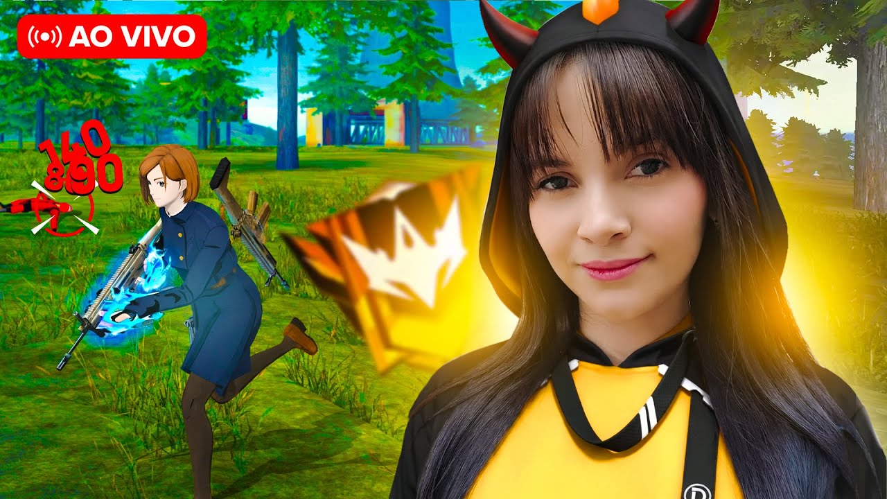 FREE FIRE AO VIVO💗DOMINGOU VEM JOGAR💗DANNY GAMER💗FF MOBILE