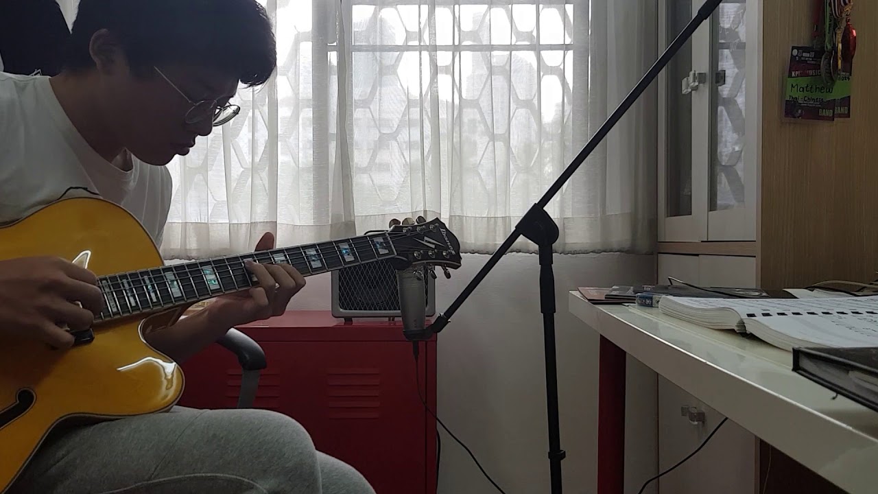 Billie's Bounce (Charlier Parker) Jazz Guitar Improvisation